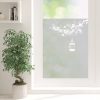 Auf dem Bild ist das Produkt: Sichtschutzfolie Kirschblütenzweig Vogelkäfig Fensterfolie Fensterdeko Milchglasfolie Wiederverwendbar Sichtschutz zum Preis von €24.9 abgebildet.