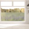 Auf dem Bild ist das Produkt: Sichtschutzfolie mit farbigem Lavendel Fensterfolie Fensterdeko Milchglasfolie Sichtschutz Wiederverwendbar zum Preis von €24.9 abgebildet.