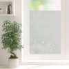 Auf dem Bild ist das Produkt: Sichtschutzfolie Wiese schiefe Gräser Wildblumen Fensterfolie Fensterdeko Milchglasfolie Sichtschutz Wiederverwendbar zum Preis von €24.9 abgebildet.