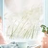 Auf dem Bild ist das Produkt: Fensterbild Frühling Ostern Wildgras Gräser Blumenwiese Fensterdeko Kinderzimmer Kind zum Preis von €13.9 abgebildet.