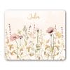 Auf dem Bild ist das Produkt: Mauspad personalisiert Wildblumen Mousepad floral sepia Blumen Wunschname Geschenk Geburtstag Büro zum Preis von €14.9 abgebildet.