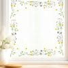 Auf dem Bild ist das Produkt: Fensterbild Wildgras Gräser Zweig Rahmen wiederverwendbar Fensteraufkleber Fensterdekoration Frühling zum Preis von €17.90 abgebildet.