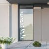 Auf dem Bild ist das Produkt: Fensterbild weiße Zweige Gräser Rahmen wiederverwendbar natur Fensteraufkleber Fensterdekoration Frühling zum Preis von €13.9 abgebildet.