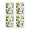Auf dem Bild ist das Produkt: Fensterbild Fuchs Fußballer in verschiedenen Farben wiederverwendbar Kinderzimmer Fußball Fußballfan EM WM Sport Team Soccer Fensterdeko zum Preis von €13.9 abgebildet.