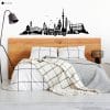 Auf dem Bild ist das Produkt: Wandtattoo Wandbild Messestadt Leipzig Skyline Dekoration Heimat zum Preis von €29.9 abgebildet.