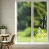 Auf dem Bild ist das Produkt: Fensterbild weißes Schilf Zweige Gräser Rahmen wiederverwendbar natur Fensteraufkleber Fensterdekoration Frühling Terrassentür zum Preis von €13.9 abgebildet.