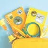 Auf dem Bild ist das Produkt: Namensaufkleber Sticker Dinosaurier Wunschname Set Aufkleber Dinos Schule Kindergarten Aufkleberset Wunschname Einschulung Bücheraufkleber zum Preis von €14.9 abgebildet.