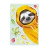 Auf dem Bild ist das Produkt: Fensterbild reinschauendes Faultier mit gelber Regenjacke bunte Blätter Herbst herbstlicher Fensteraufkleber Fensterdeko Herbstdeko zum Preis von €13.9 abgebildet.