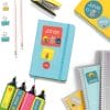 Auf dem Bild ist das Produkt: Namensaufkleber Sticker Roboter Wunschname Set Aufkleber Robo Schule Kindergarten Aufkleberset Wunschname Einschulung Bücheraufkleber zum Preis von €14.9 abgebildet.