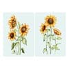 Auf dem Bild ist das Produkt: Fensterbild Sonnenblume hoch Herbst Sommer wiederverwendbare Fensteraufkleber für bodentiefe Fenster Terassentür Balkon zum Preis von €17.9 abgebildet.