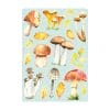 Auf dem Bild ist das Produkt: Fensterbild Herbst Pilze Herbstfrüchte Steinpilz Fliegenpilz Pfifferlinge Schwammerl bunt wiederverwendbare Fensteraufkleber Küche Eingang zum Preis von €13.9 abgebildet.