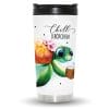 Auf dem Bild ist das Produkt: Thermobecher Chillkrötchen Schildkröte Kaffeebecher to go Geschenk Geburtstag Trinkbecher isoliert zum Preis von €19.9 abgebildet.
