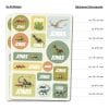 Auf dem Bild ist das Produkt: Einschulung Set Dinosaurier Gefüllte Federtasche Schlampermappe Aufkleber Namensticker personalisiert Wunschname Schulanfang Schule zum Preis von €27.9 abgebildet.
