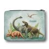Auf dem Bild ist das Produkt: Einschulung Set Dinosaurier Gefüllte Federtasche Schlampermappe Aufkleber Namensticker personalisiert Wunschname Schulanfang Schule zum Preis von €27.9 abgebildet.