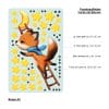 Auf dem Bild ist das Produkt: Fensterbild Fuchs Sterne Leiter Winter Weihnachtsdeko Mond Kinderzimmer Fenster Winterdeko wiederverwendbar zum Preis von €13.9 abgebildet.