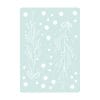 Auf dem Bild ist das Produkt: Wiederverwendbar Fensterbild Mistelzweig weiß Kontur schlicht Zweige Schneebälle Schneekreise wiederverwendbar Frohe Weihnachten Christmas zum Preis von €13.9 abgebildet.