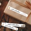 Auf dem Bild ist das Produkt: Aufkleber Weihnachtssticker Geschenkaufkleber personalisiert Geschenke selber gestalten Stickerbogen, Kreativität Frohe Weihnachten Advent zum Preis von €12.9 abgebildet.