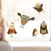 Auf dem Bild ist das Produkt: Fensterbild lustige Vögel Vogelset Frühling Fensteraufkleber Kinderzimmer Kind, Frühlingsdeko, Osterdeko Wiederverwendbar witziger Vogel zum Preis von €13.9 abgebildet.