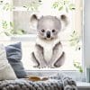 Auf dem Bild ist das Produkt: Fensterbild Frühling Ostern Koala Bär Blätter Fensterdeko Kinderzimmer Kind Frühlingsdeko Osterdeko zum Preis von €13.9 abgebildet.