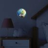 Auf dem Bild ist das Produkt: Leuchtaufkleber Erde Erdkugel leuchtet im Dunkeln Kinderzimmer fluoreszierend Wandtatto Wandaufkleber zum Preis von €8.9 abgebildet.