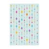 Auf dem Bild ist das Produkt: Fensterbild Konfettikette Rauten Girlande Farbspritzer bunte Vierecke wiederverwendbar Frühling Fasching farbige Kreise Karneval Geburtstag zum Preis von €17.9 abgebildet.