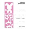 Auf dem Bild ist das Produkt: Fensteraufkleber Fensterbild Frühling Osterhase mit Schmetterlingen wiederverwendbar, weiß Frühling 11 Stück im Set, Dekoration Frühling zum Preis von €8.9 abgebildet.