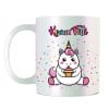 Auf dem Bild ist das Produkt: Perlmutt Tasse KommFetti lustige Einhorntasse Keramik Konfetti Humor bunt Geschenk Geburtstag Karneval Fasching Schimmereffekt zum Preis von €12.90 abgebildet.
