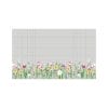 Auf dem Bild ist das Produkt: Sichtschutzfolie Frühlingsblumen Tulpen Narzissen Osterglocken Gräser bunt Frühling Wiesenblumen Fensterfolie Fensterdeko Milchglasfolie zum Preis von €29.9 abgebildet.