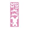 Auf dem Bild ist das Produkt: Fensteraufkleber Fensterbild Frühling Osterhase mit Schmetterlingen wiederverwendbar, weiß Frühling 11 Stück im Set, Dekoration Frühling zum Preis von €8.9 abgebildet.