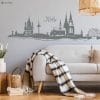 Auf dem Bild ist das Produkt: Wandtattoo Skyline Köln Wandaufkleber, Wanddekoration zum Preis von €29.90 abgebildet.