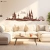 Auf dem Bild ist das Produkt: Wandtattoo Skyline Köln Wandaufkleber, Wanddekoration zum Preis von €29.90 abgebildet.