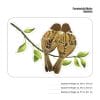Auf dem Bild ist das Produkt: Fensterbild Vögel einzeln Vogel bunte Fensterdekoration wiederverwendbare Fenstersticker, Osterdeko, Frühlingsdeko Frühling Ostern zum Preis von €13.9 abgebildet.