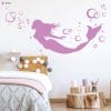 Auf dem Bild ist das Produkt: Wandtattoo Meerjungfrau Unterwasserwelt Kinderzimmer Mädchen Sirene Nixe Meereswesen Meerjungfrau-Deko zum Preis von €23.90 abgebildet.