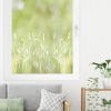 Auf dem Bild ist das Produkt: Fensterbild Gräser Zweige Schilf Wildblumen schwarz oder weiß wiederverwendbar natur Fensteraufkleber Fensterdekoration Frühling Terrasse zum Preis von €17.9 abgebildet.