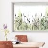 Auf dem Bild ist das Produkt: Fensterbild Gräser Zweige Schilf Wildblumen schwarz oder weiß wiederverwendbar natur Fensteraufkleber Fensterdekoration Frühling Terrasse zum Preis von €17.9 abgebildet.