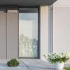 Auf dem Bild ist das Produkt: Fensterbild Gräser Zweige Schilf Wildblumen schwarz oder weiß wiederverwendbar natur Fensteraufkleber Fensterdekoration Frühling Terrasse zum Preis von €17.9 abgebildet.